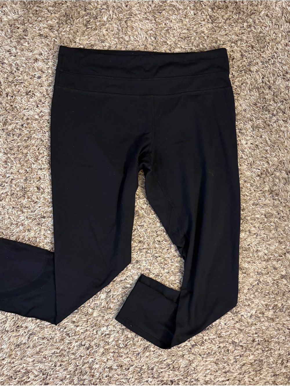 Lululemon athletica Black Performance Capris Leggings